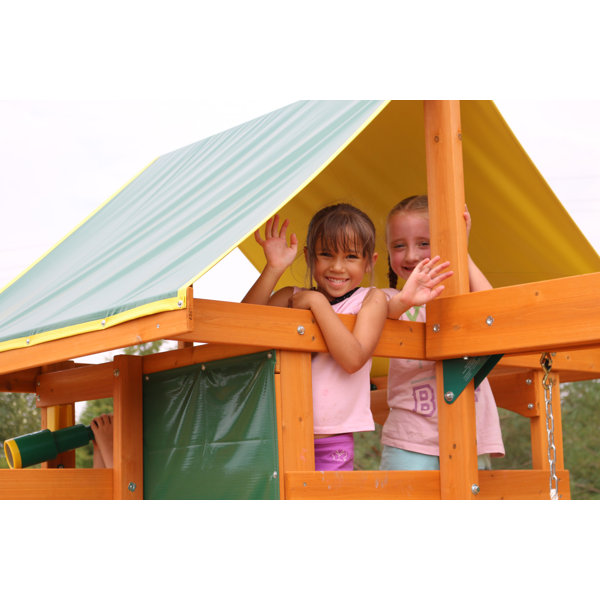 KidKraft Brookridge Wooden Swing Set & Reviews Wayfair